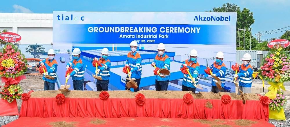 AkzoNobel đầu tư xây dựng nhà máy sản xuất xanh tại Việt Nam