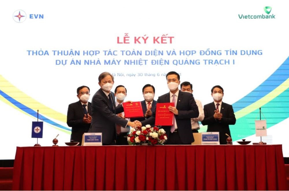Ký kết hợp đồng tín dụng tài trợ dự án Nhà máy nhiệt điện Quảng Trạch I