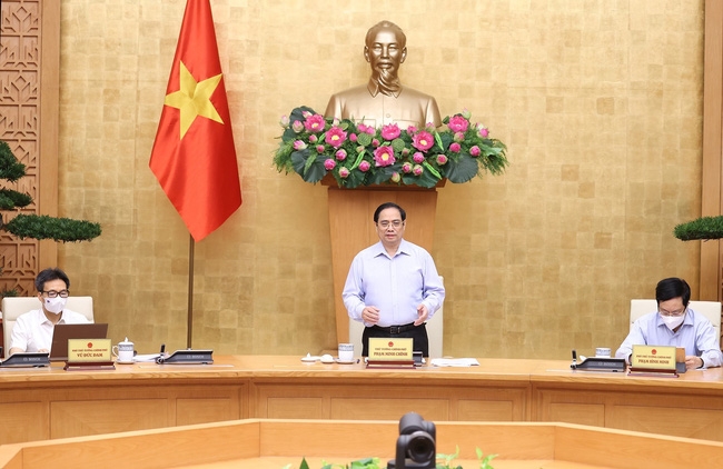 Thủ tướng chỉ đạo các biện pháp cấp bách phòng, chống dịch COVID-19 tại Thành phố Hồ Chí Minh