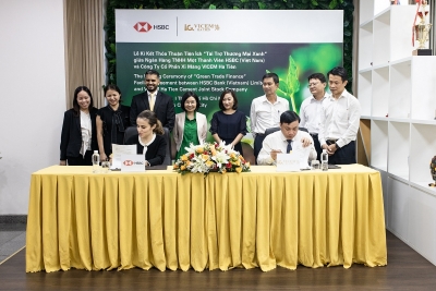 VICEM Hà Tiên - HSBC: Cấp tín dụng xanh để chuyển đổi sản xuất xanh