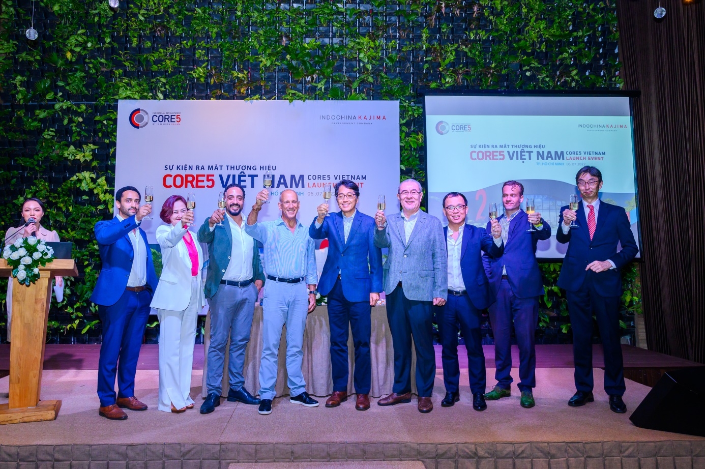 Indochina Kajima chính thức ra mắt thương hiệu bất động sản công nghiệp Core5 Việt Nam