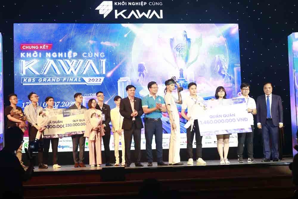 Chung kết Khởi nghiệp cùng Kawai 2022: Ý tưởng “Chợ đầu mối online” lên ngôi