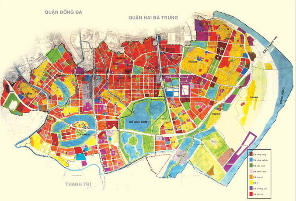 Hà Nội điều chỉnh quy hoạch 2 khu đô thị ở quận Hoàng Mai