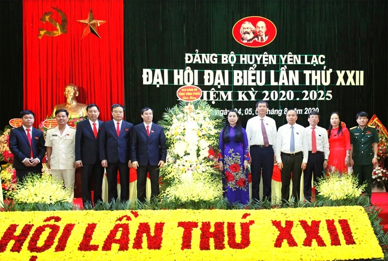 Vĩnh Phúc: Khai mạc Đại hội đại biểu Đảng bộ huyện Yên Lạc lần thứ XXII, nhiệm kỳ 2020 - 2025