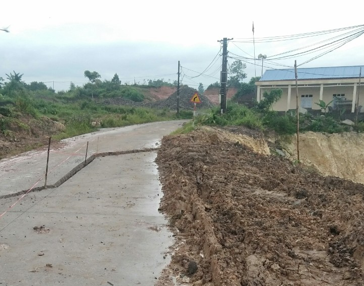 Thái Nguyên: Nhiều công trình xây dựng bị sụt, lún do khai thác mỏ