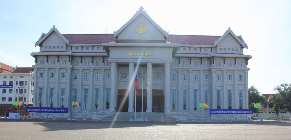 Ngày 8/8 nghiệm thu hoàn thành công trình Nhà Quốc hội Lào