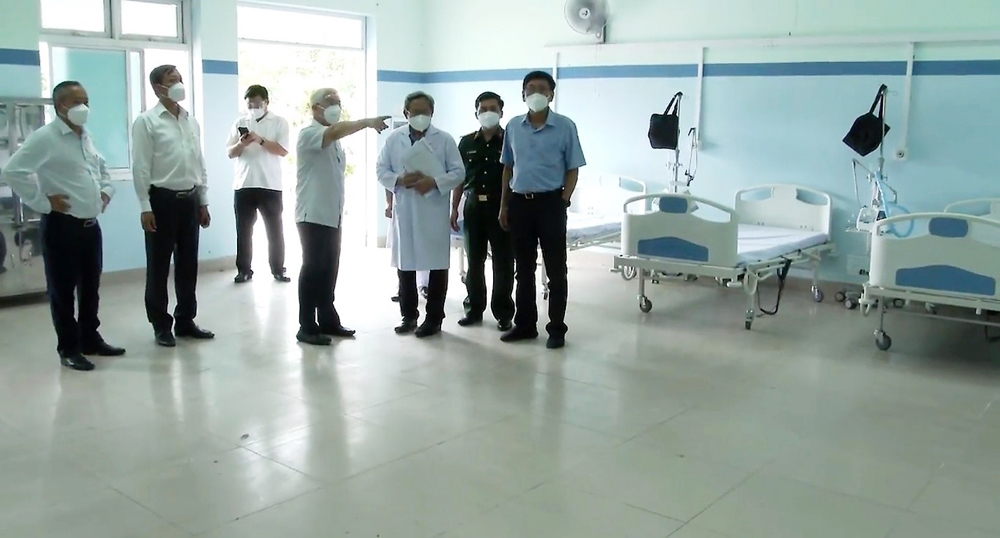 Bình Dương đưa vào sử dụng khu điều trị Covid 550 giường tại Bắc Tân Uyên
