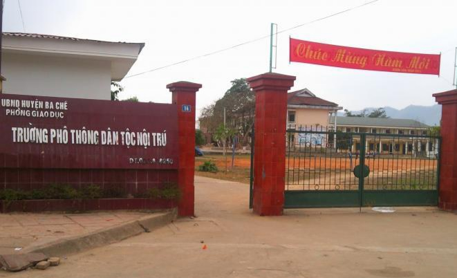 Ba Chẽ (Quảng Ninh): Chỉnh trang trường PTDT nội trú