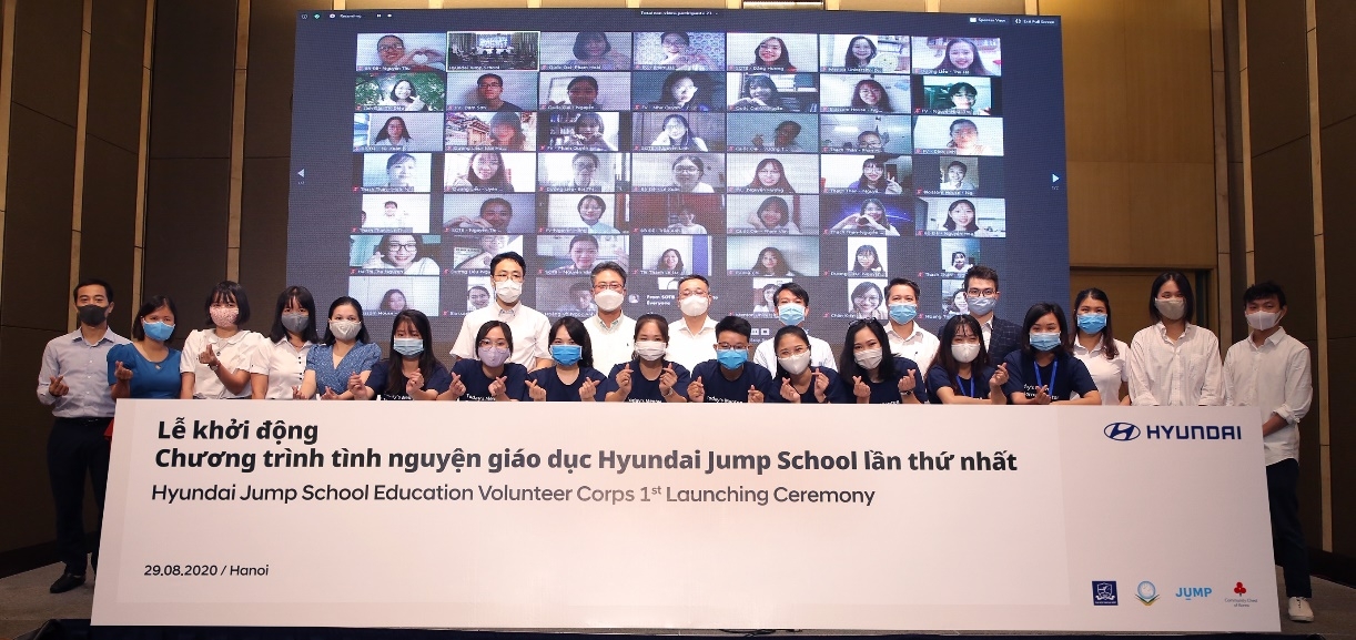 Tập đoàn Hyundai lần đầu tiên khởi động Chương trình tình nguyện giáo dục cho sinh viên tại Việt Nam