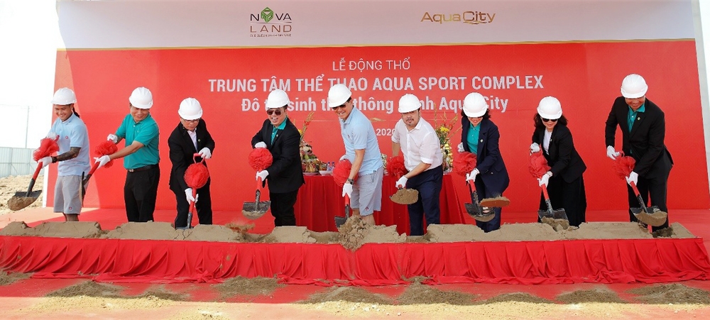 Novaland khởi công xây dựng Trung tâm thể thao đa năng Aqua Sport Complex
