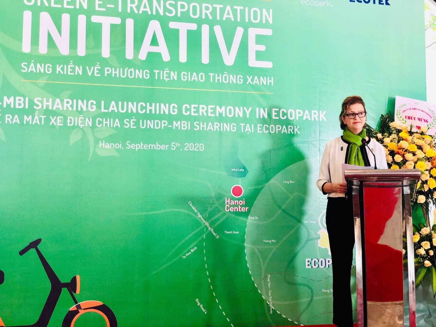 UNDP và MBI Việt Nam cùng thực hiện sáng kiến giao thông điện xanh