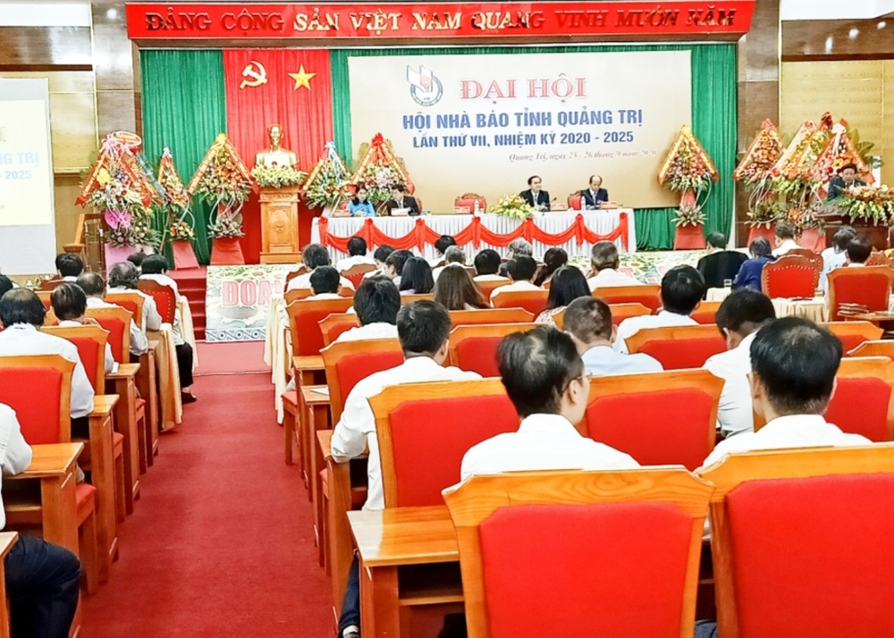 Hội Nhà báo tỉnh Quảng Trị tổ chức Đại hội lần thứ VII, nhiệm kỳ 2020-2025