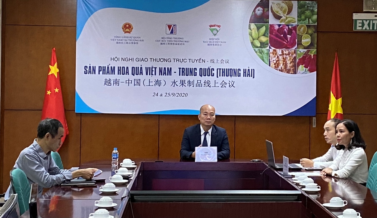 Thúc đẩy kết nối giao thương sản phẩm hoa quả Việt Nam - Trung Quốc