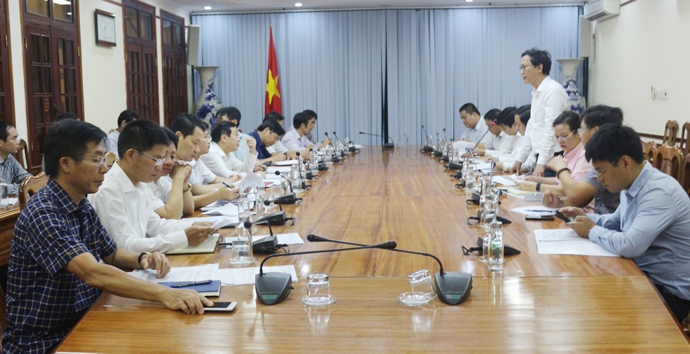 Thứ trưởng Nguyễn Đình Toàn làm việc với UBND tỉnh Quảng Bình