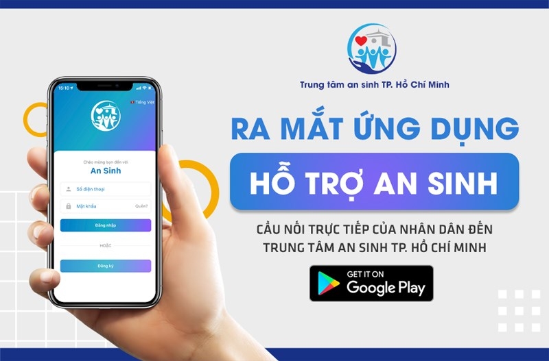 Thành phố Hồ Chí Minh ra mắt ứng dụng hỗ trợ An sinh