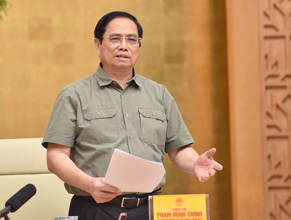 Thủ tướng Phạm Minh Chính chủ trì cuộc họp Ban chỉ đạo quốc gia phòng, chống dịch Covid-19