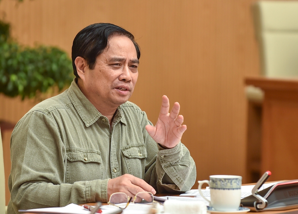 Thủ tướng Phạm Minh Chính chủ trì cuộc họp Ban chỉ đạo quốc gia phòng chống dịch Covid-19