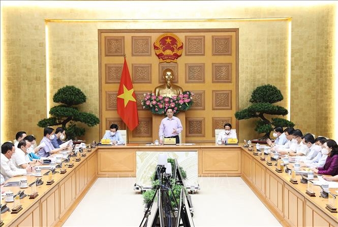 Thủ tướng Phạm Minh Chính chủ trì Hội nghị trực tuyến toàn quốc về giải ngân vốn đầu tư công