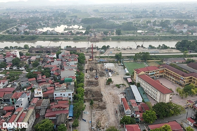 cong truong xay cau 300 ty dong o bac giang