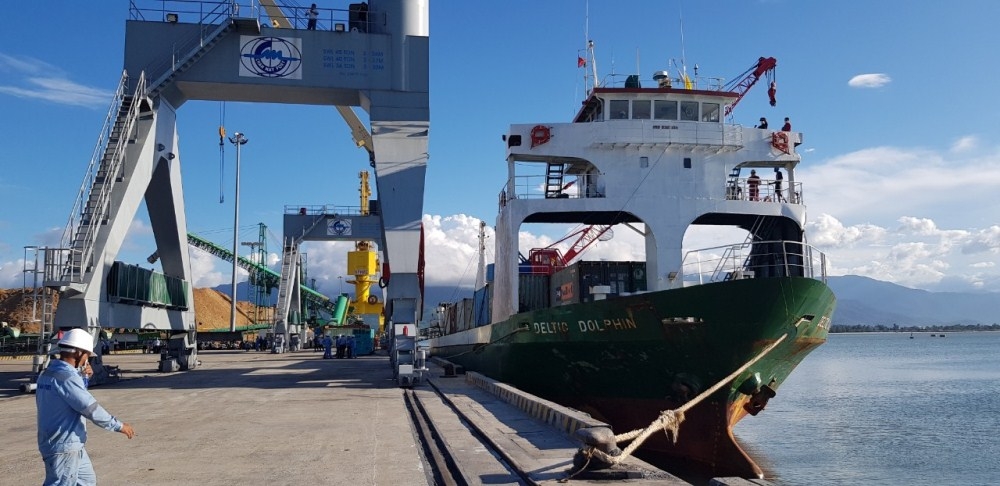 Thừa Thiên - Huế: Cảng Chân Mây lần đầu tiên đón chuyến tàu container quốc tế