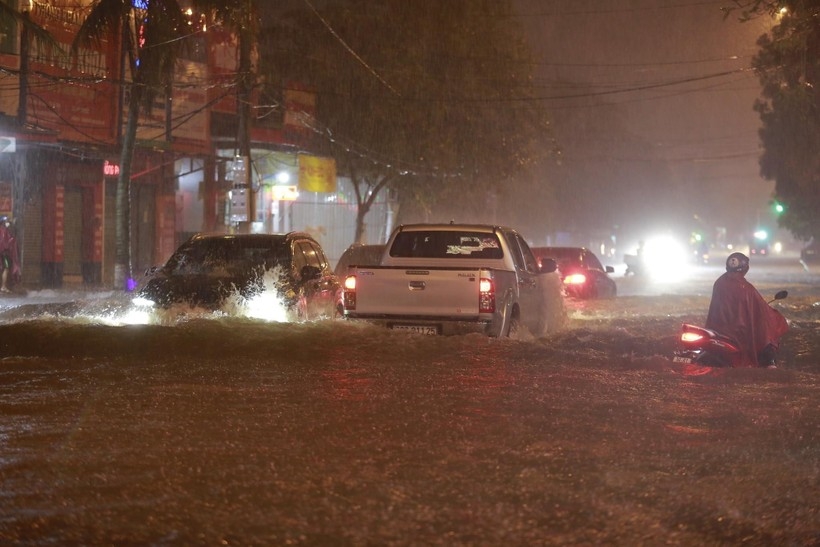 Hà Tĩnh: Tập trung ứng phó với tình hình mưa lớn diễn ra trên địa bàn tỉnh