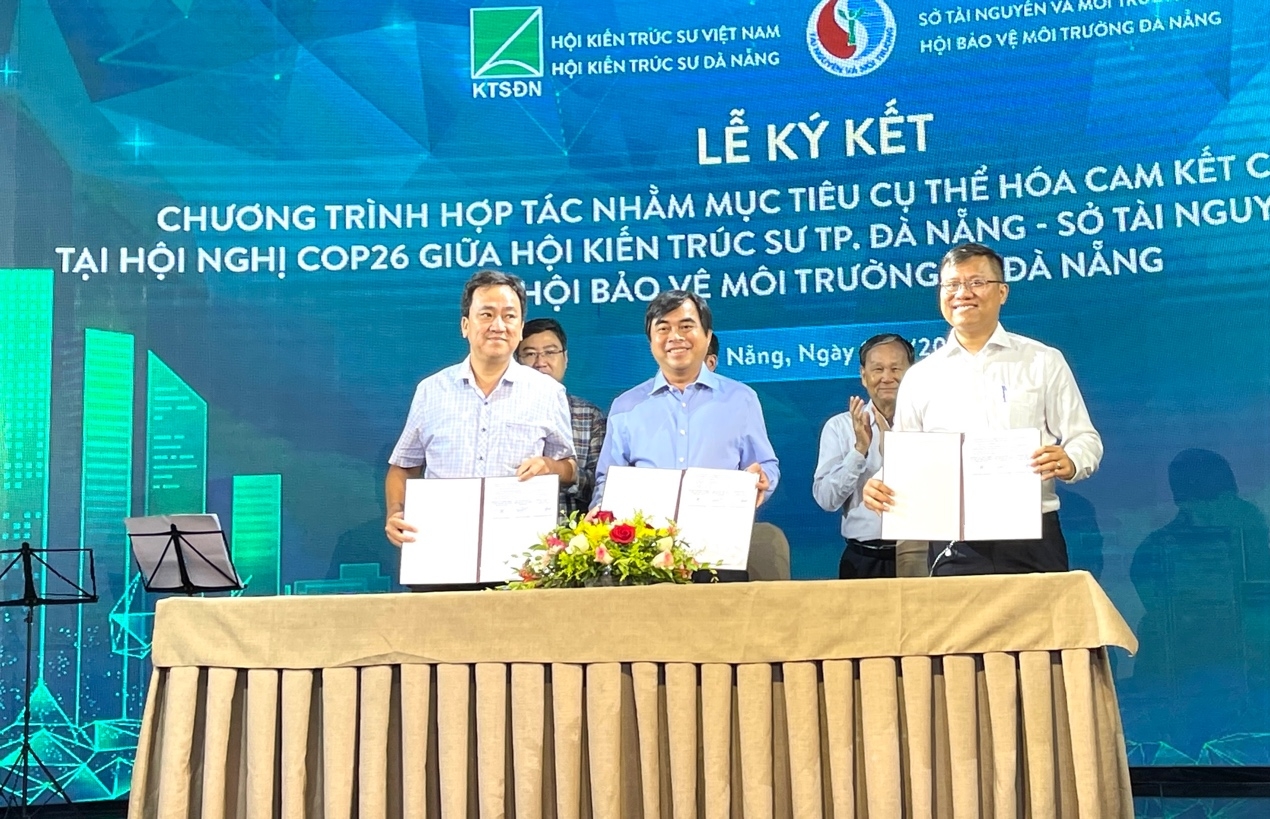 Ký kết Chương trình phối hợp cùng Bảo vệ môi trường, ứng phó biến đổi khí hậu tại thành phố Đà Nẵng