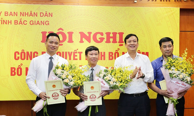 Sở Xây dựng Bắc Giang có tân Phó Giám đốc