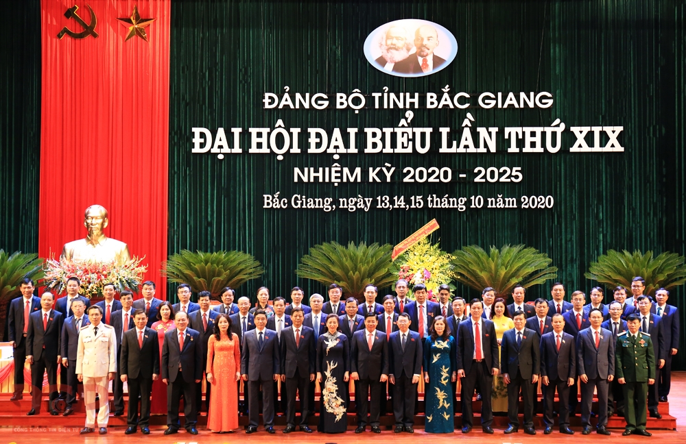 Bế mạc Đại hội đại biểu Đảng bộ tỉnh Bắc Giang lần thứ XIX