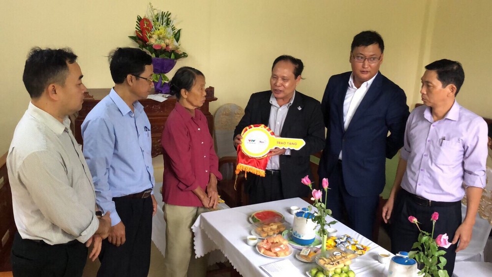 Hiệp hội tấm lợp Việt Nam tặng nhà tình nghĩa tại Nam Định