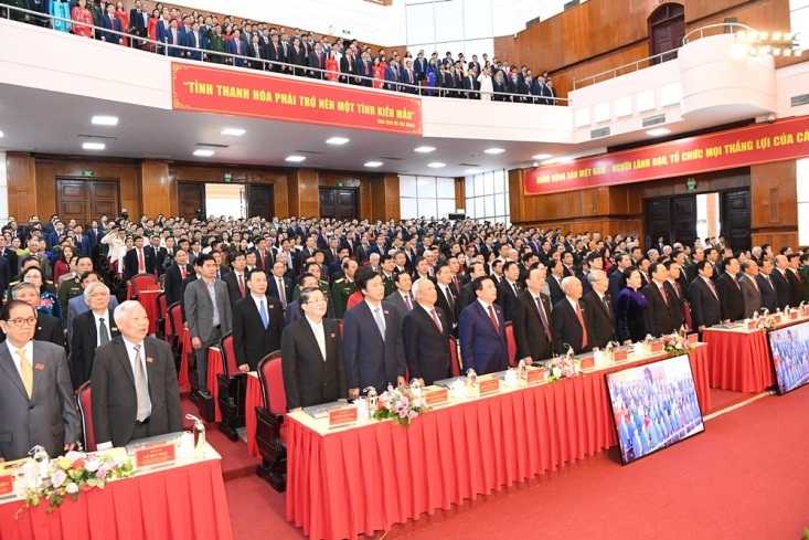Khai mạc Đại hội đại biểu Đảng bộ tỉnh Thanh Hóa lần thứ XIX, nhiệm kỳ 2020-2025