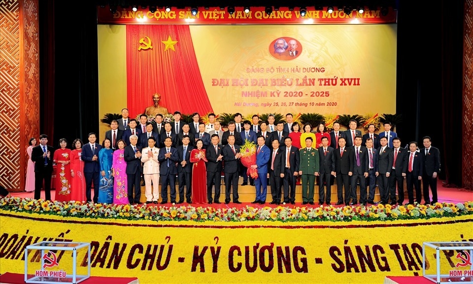 Đại hội đại biểu Đảng bộ tỉnh Hải Dương lần thứ XVII, nhiệm kỳ 2020 - 2025 thành công tốt đẹp