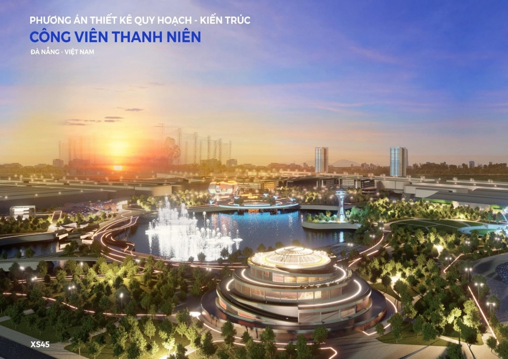 Đà Nẵng: Công bố tuyển chọn phương án thiết kế quy hoạch, kiến trúc Công viên Thanh niên