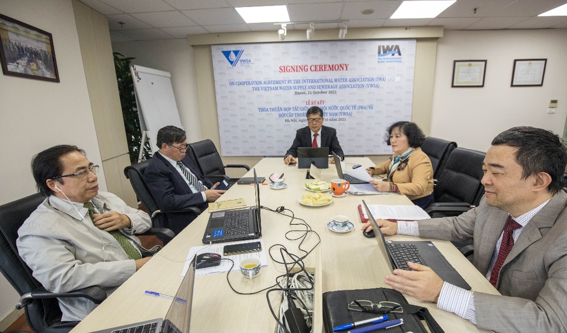 Hiệp hội ngành Nước Quốc tế và Hội Cấp thoát nước Việt Nam hợp tác vì một tương lai tươi sáng hơn cho ngành Nước