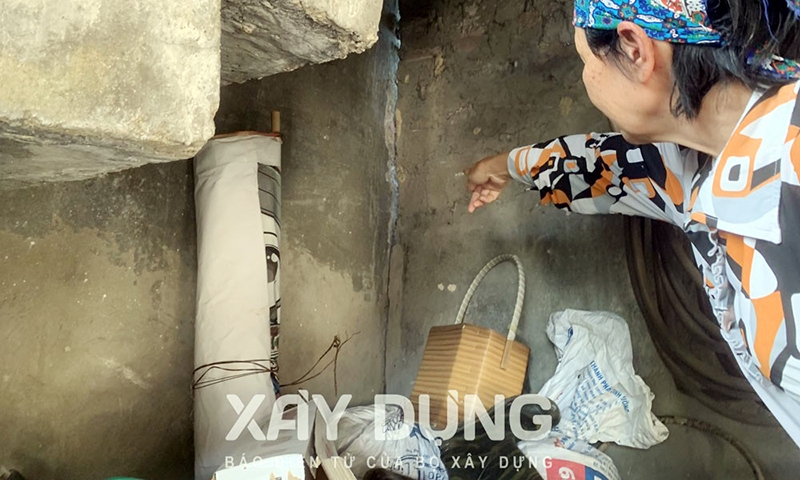 Bắc Giang: Tường nhà dân nứt toác do thi công cầu Như Nguyệt