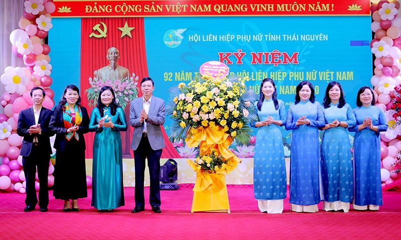 Thái Nguyên: Nhiều hoạt động kỷ niệm 92 năm Ngày thành lập Hội Liên hiệp Phụ nữ Việt Nam