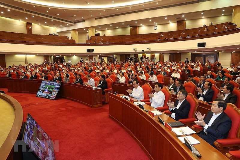 tong bi thu chu tri hoi nghi trien khai nghi quyet ve vung dong nam bo