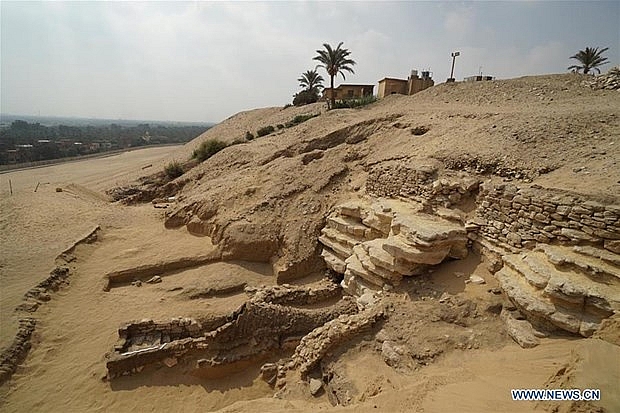 Phát hiện hầm mộ được xây bằng gạch bùn từ thời La Mã ở Ai Cập