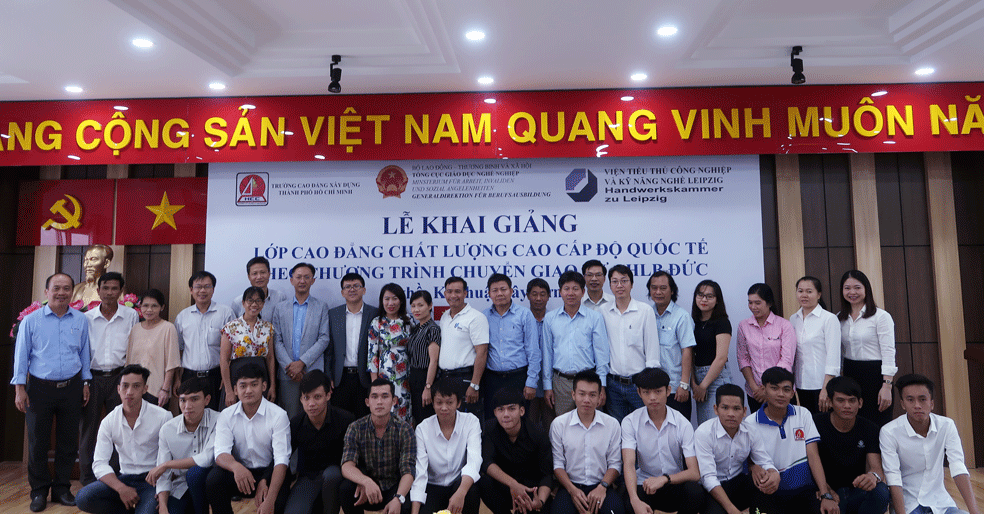 Trường Cao đẳng Xây dựng thành phố Hồ Chí Minh: Khai giảng lớp Cao đẳng chất lượng cao ngành Kỹ thuật xây dựng