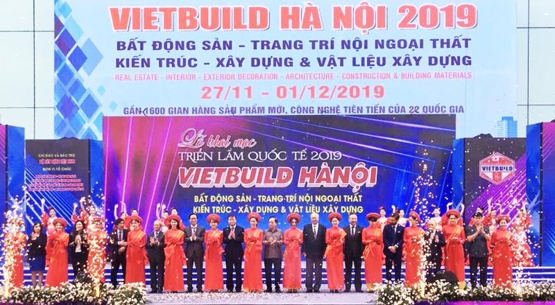 Khai mạc Triển lãm quốc tế Vietbuild 2019 Hà Nội lần 3