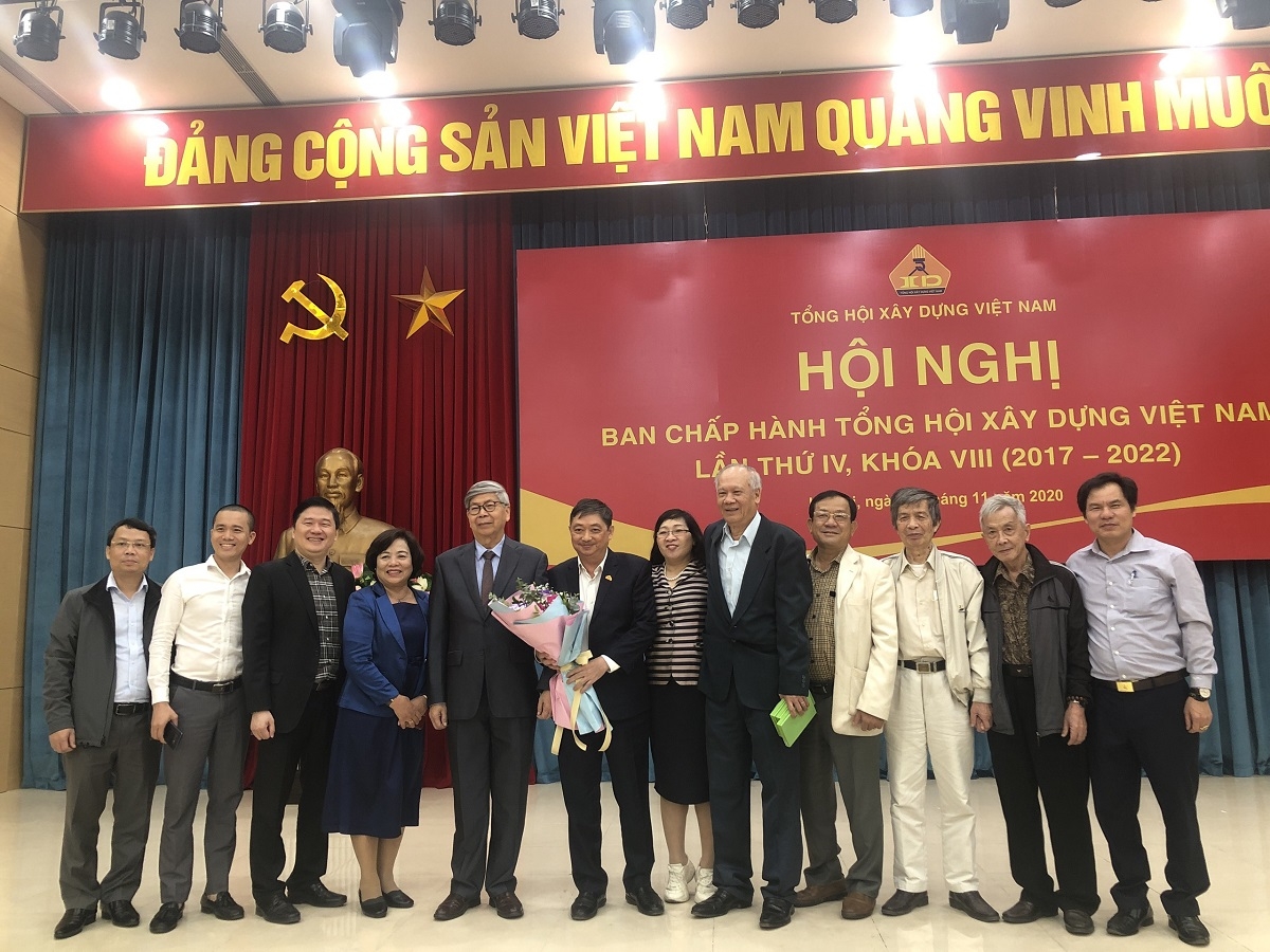 Tổng hội xây dựng Việt Nam có tân Chủ tịch