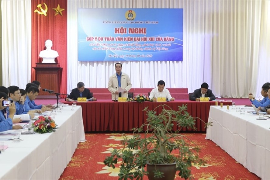 Công đoàn Xây dựng Việt Nam góp ý vào dự thảo các văn kiện Đại hội XIII của Đảng