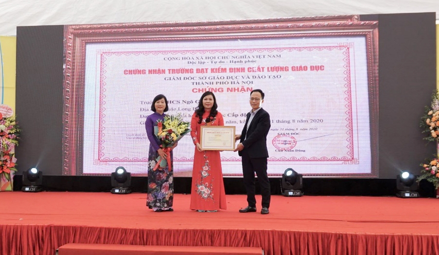 Long Biên (Hà Nội): Kỷ niệm 50 năm trường THCS Ngô Gia Tự