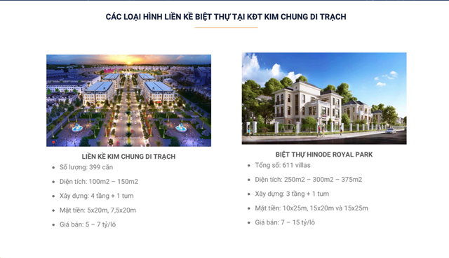 ha noi khu do thi moi kim chung di trach duoc hoi sinh hay chieu tro thoi gia cua don vi ban hang