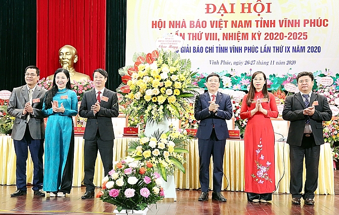 dai hoi hoi nha bao tinh vinh phuc lan thu viii nhiem ky 2020 2025