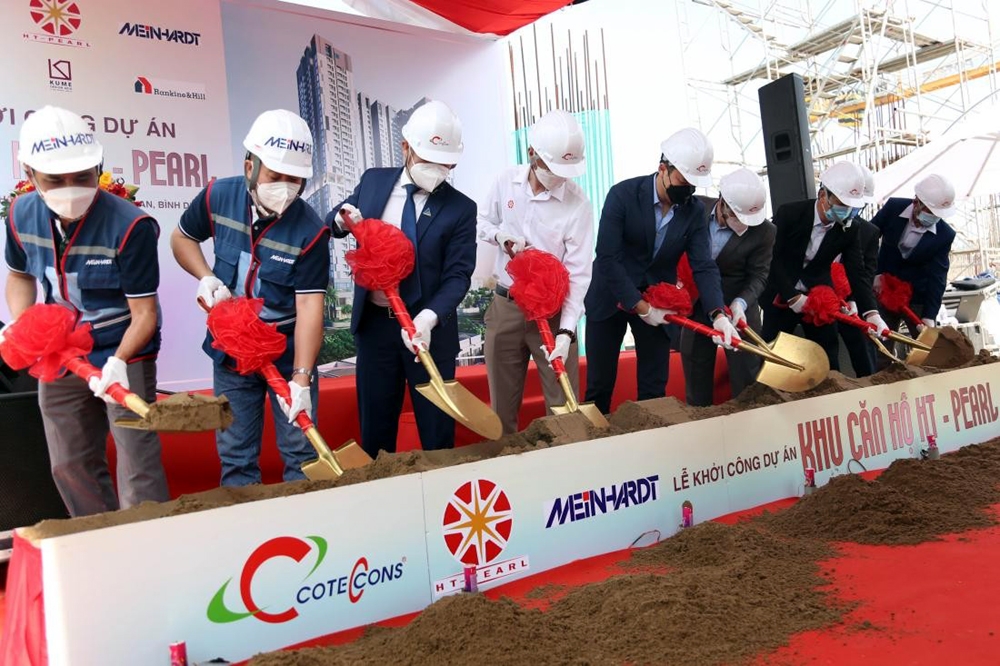 Coteccons khởi công dự án căn hộ HT-Pearl Bình Dương