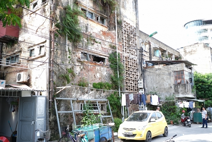 Vĩnh Phúc: Lên phương án tháo dỡ, di dời chung cư xuống cấp tại phường Trưng Trắc