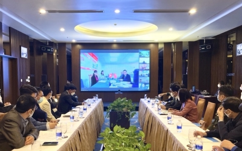 Hội nghị trực tuyến giao thương doanh nghiệp vật liệu đá Việt Nam - Trung Quốc