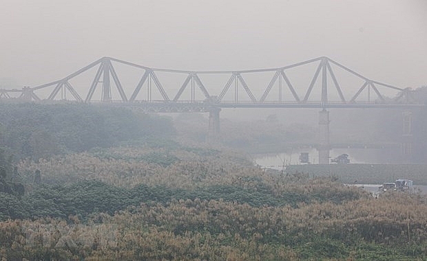 khu vuc bac bo va ha noi sang som co suong mu ngay nang