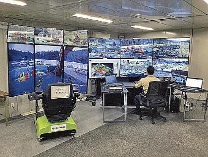 japans obayashi successfully operates multiple construction machines remotely from 550km away