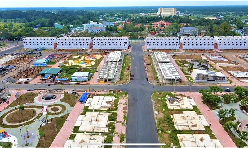 TNCons Vietnam thi công khu đô thị “xanh” trung tâm Trà Vinh